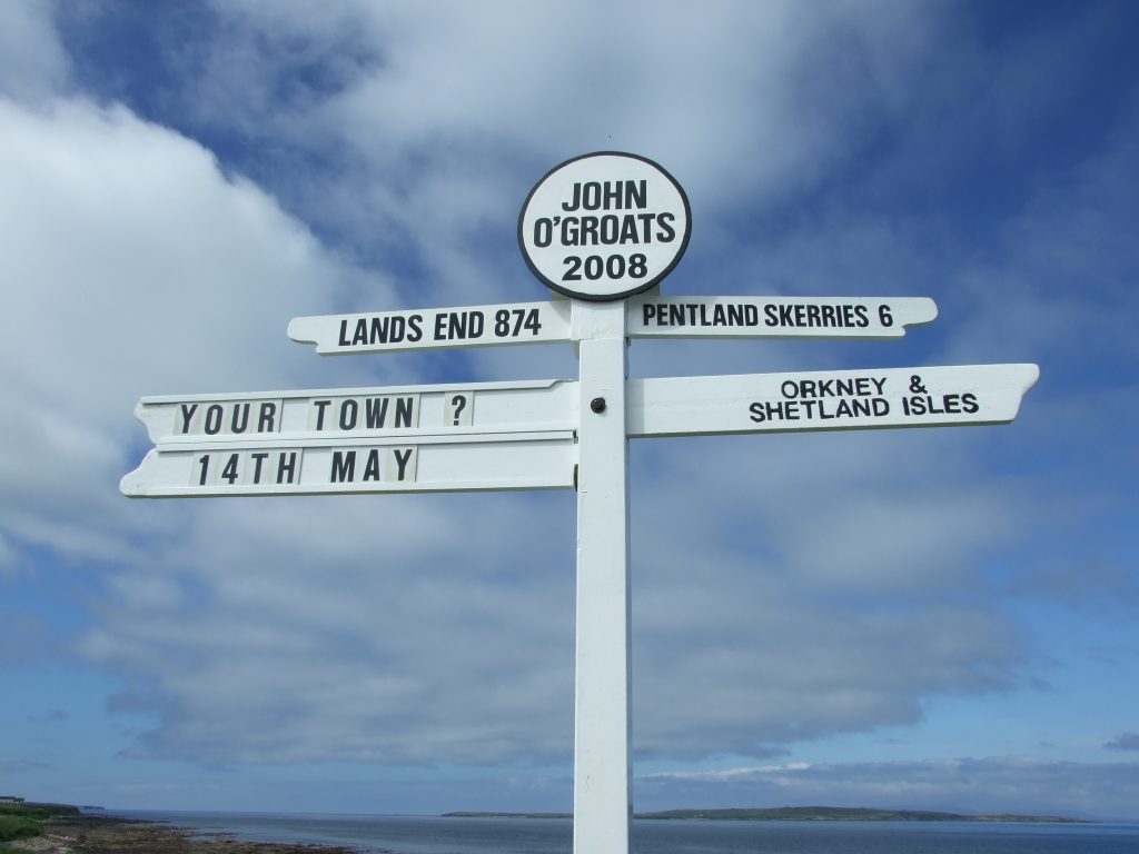 John o'Groats Signpost